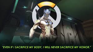 Black and white clown illustration, anime. 44 Overwatch Genji Wallpaper On Wallpapersafari