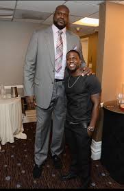 The list of male celebrities who are 5'4 (163 cm) tall includes nathan triska, aamir khan, jeff cohen, francisco franco, larry fine. Shaq And Kevin Hart Tall