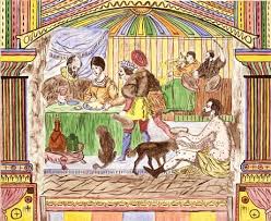Parable Of The Rich Man And Lazarus By Lawrence W Ladd American Art Story Of Lazarus Rich Man Parables