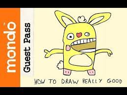 Mondo Guest Pass: How To Draw Really Good - Cuddles From Happy Tree Friends  - Youtube