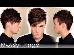 The crafted cutting and layering technique makes the short hair cooler. Messy Fringe Like Louis Tomlinson Men S Hairstyling 2014 Youtube