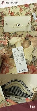 Reduced Dress Barn Ecru Clutch W Gold Chain Gold Accent Dress Gold Chains Ecru