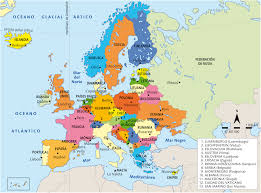 Durante o neolítico o homem moderno se deslocou para a área, fundando de 5 000 a 2 000 a.c. Mapa De Europa Con Nombres Capitales Banderas Y Ciudades Imagenes Totales