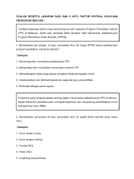 Subtajuk bagi tajuk 3 dalam kursus pendidikan inklusif yang ditawarkan bagi guru pelatih semester 6 di ipg kampus bahasa melayu. Jawapan Dan Soalan Pendidikan Inklusif