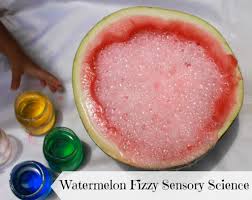Plan for them to put it in their mouth if you have a mouther. Watermelon Volcano Science Activity For Toddlers And Preschool Natural Beach Living