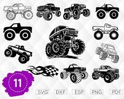 Monster Truck Svg Truck Svg Truck Clipart Monster Truck Vector Truck Silhouette Monster Truck C Monster Trucks Monster Truck Drawing Monster Truck Art