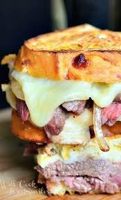Steak Onion Grilled Cheese Will Cook For Smiles Onion Grilled Cheese Recipes Food