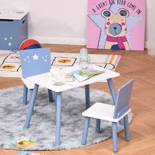 The set has lightweight construction and no exposed hardware. Kids Table Chairs Dining Set With Wooden Legs
