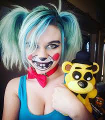 My Ballora and Toy Bonnie Makeup/Cosplay | Five Nights At Freddy's Amino