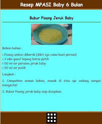 Maybe you would like to learn more about one of these? Resep Makanan Mpasi Bayi 6 Bulan Fur Android Apk Herunterladen