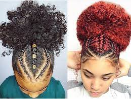 Updo buns and natural hair braids are popular and common protective hairstyles. Natural Hair Easy Braiding Styles Novocom Top