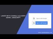 Introduction to Google Sign-In for Websites - YouTube