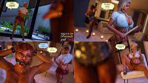 SquarePeg3D - Friends and Foes new bdsm comics
