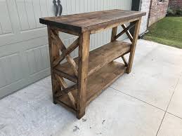 Another Console For The Books Lets Take A Look At My Build This One Is Definitely A Show Stopper Dimensions Material Diy Console Table Diy Console Wood Diy
