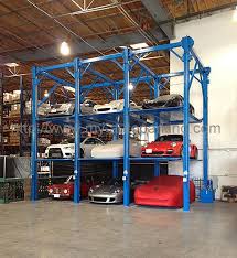On Sale Vertical Stacker Car Parking Equipment 2 3 4 Floor Smart Car Lift Parking System Car Lifts Garage Car Lift Car Parking