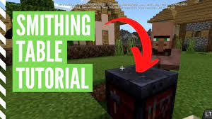 How To Make A Smithing Table In Minecraft And Use It
