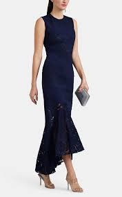 J Mendel Lace Inset Silk Crepe Cocktail Dress Barneys New York Lace Inset Shirt Casual Style Nice Dresses