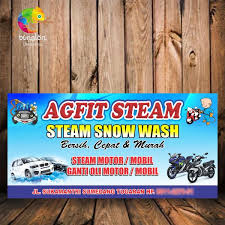 0 watchers546 page views0 deviations. Jual Banner Spanduk Backdrop Baliho Custom Ukuran 2x1 M Contoh Steam Snow Wash Di Lapak Bunglon Onlineshop Bukalapak