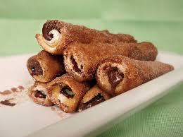 Nutella French Rolls With Cinnamon Sugar Nutella Recipes Delicious Desserts Dessert Recipes