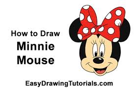 How do you draw mickey mouse? How To Draw Minnie Mouse Video Step By Step Pictures