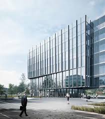 Schuco Campus Haus Der Technik Bruun Mollers Bm Schuco Bielefeld Perspektive2 Building Rendering Building Facade Architecture Presentation
