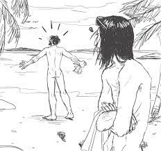 The Long Yellow Thing — So, Sirius and Severus gone to nude beach. Just...