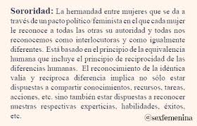 El término sororidad, que es muy usado para abordar temas de género en la academia, poco a poco se ha comenzado a usar fuera de esos círculos especializados. Que Es La Sororidad Sexologia Femenina