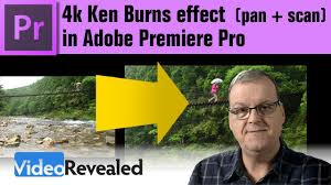 4k Ken Burns Effect Pan Scan In Adobe Premiere Pro Youtube