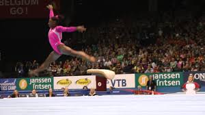 Vault, uneven bars, balance beam, and floor exercise. Soaring Simone Biles 7 Times The Goat Defied Gravity