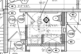 There are many ways to develop a handicap bathroom design for the home, but most people generally customize their design to suit their own particular disability. How To Design An Ada Restroom Arch Exam Academy