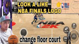 The national basketball association (nba) was established on june 6, 1946 and originally known as the basketball association of american (baa). Nba Finals Logo Bubble Court Lookalike Change Floor Court Nba2k20 Youtube