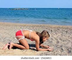 Young Girl Teenager On Sea Beach Stock Photo 25626811 | Shutterstock
