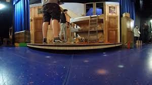 360 Video At The Apollo Theatre For Peter Pan Goes Wrong Youtube