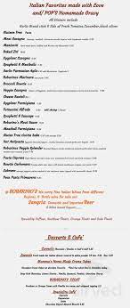 Bobarino S Pizzeria Menu In Englewood Florida Usa
