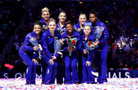 This competition determined who will represent the united states at the olympics in tokyo. 2016 Us Olympics Gymnastics Team Members Gabby Douglas Aly Raisman And More Us Gymnasts