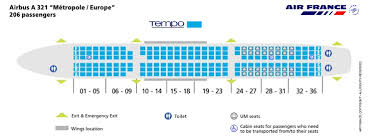 Air France Airlines Airbus Aircraft Seating Chart Airline