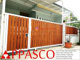 Pagar minimalis grc lisplang serat kayurp 550000. Pagar Minimalis Motif Kayu Grc Di Ciledug Jual Kanopi Tralis