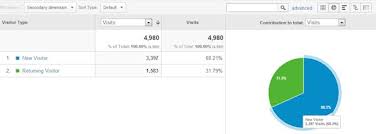 How To Show Barchart Or Pie Chart Of Users Versus Return In