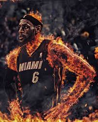Lebron james nba basketball dunk iphone 6 wallpaper nba. Lebron James On Fire On Behance