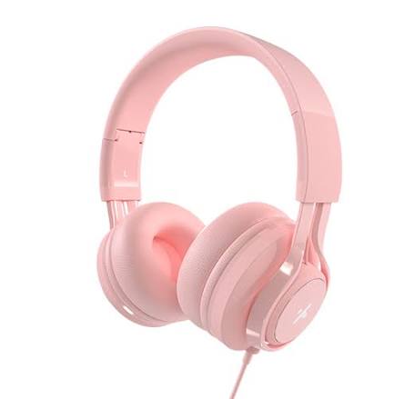 Audífonos Diadema Niños Xtech Rosa XTH-355 Seguros