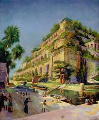 Sieben Weltwunder Google Suche Weltwunder Hangender Garten Fantasielandschaft