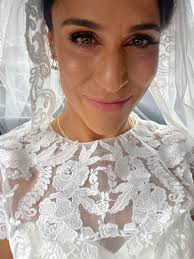 Daughter's wedding and family photo