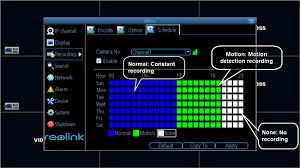 So this one will be a great choice for you. How To Set Up Motion Detection Recording Via Reolink Poe Nvr Reolink Support