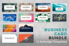 If you need to delete any images, select the image, then click the delete key on your keyboard. Business Card Bundle For Indesign Free Business Card Templates Business Card Template Watercolor Business Cards