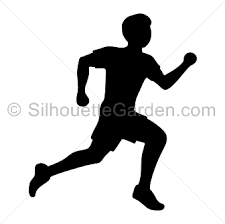Running Man Silhouette Running Man Silhouette Running
