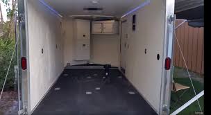 Speaking to the local spray in bed liner guy last night its looking like $2,000 to get 1/8 on the floor of my 26' x 7' trailer. 50 Diy Cargo Trailer Conversions Inspiring Ideas Plans For Campers 6x12 7x12 7x14 And More