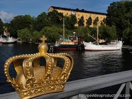 Capital dos estupros do ocidente. Photo Bay Of Lake Malaren In Stockholm In Sweden
