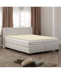 Payton High Density 1 Foam Mattress Topper King Beige High Density Foam Mattress Mattress Topper Comfort Mattress