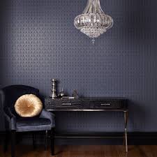 Cinema Art Deco Wallpaper Blue Geometric Wall Coverings By Graham Brown Art Deco Wallpaper Wall Coverings Elegant Dining Room