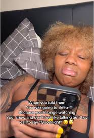 They be like “I just wanted to hear your voice before you go to bed” ...